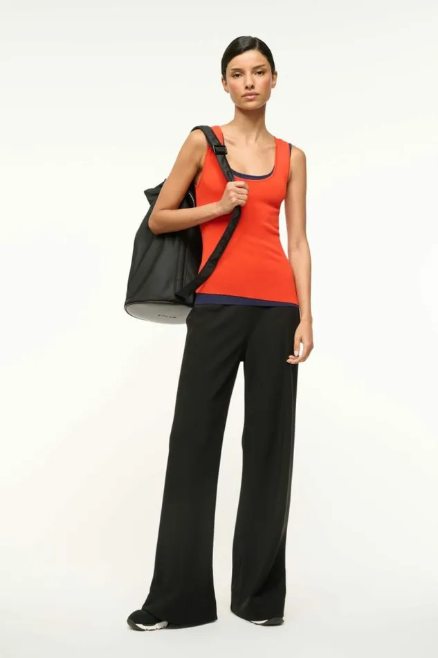 STAUD Tops HERMOSA TANK Cayenne Navy 8211 Women STAUD Tops HERMOSA TANK Cayenne Navy 8211 Women