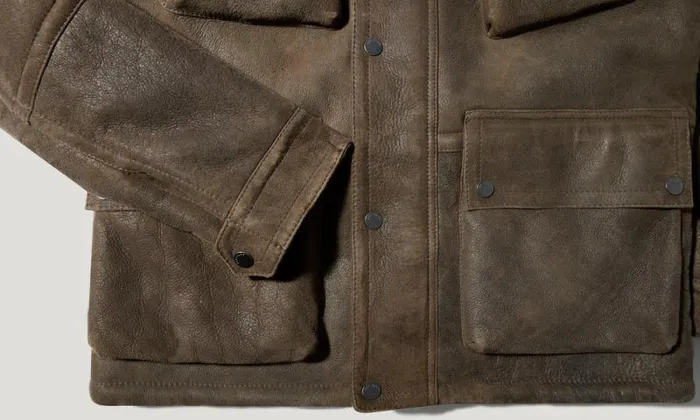 Suede and Shearling Jackets Men Belstaff Trialmaster Tribute Flagstone Suede and Shearling Jackets Men Belstaff Trialmaster Tribute Flagstone
