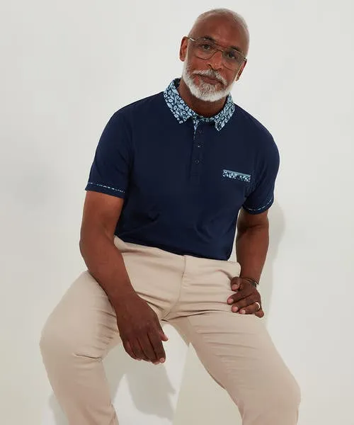 TShirts and Tops Superb Smart Polo Shirt BlueBrown 8211 Joebrowns Apparel TShirts and Tops Superb Smart Polo Shirt BlueBrown 8211 Joebrowns Apparel