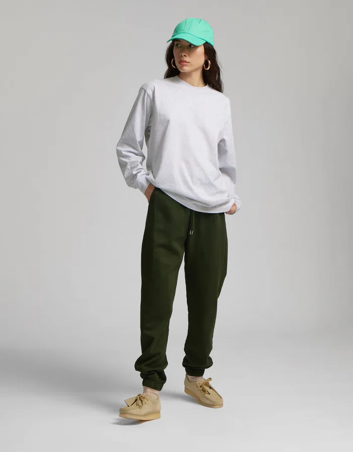 TShirts Oversized Organic LS TShirt 8211 Petrol Blue Colorfulstandard Women