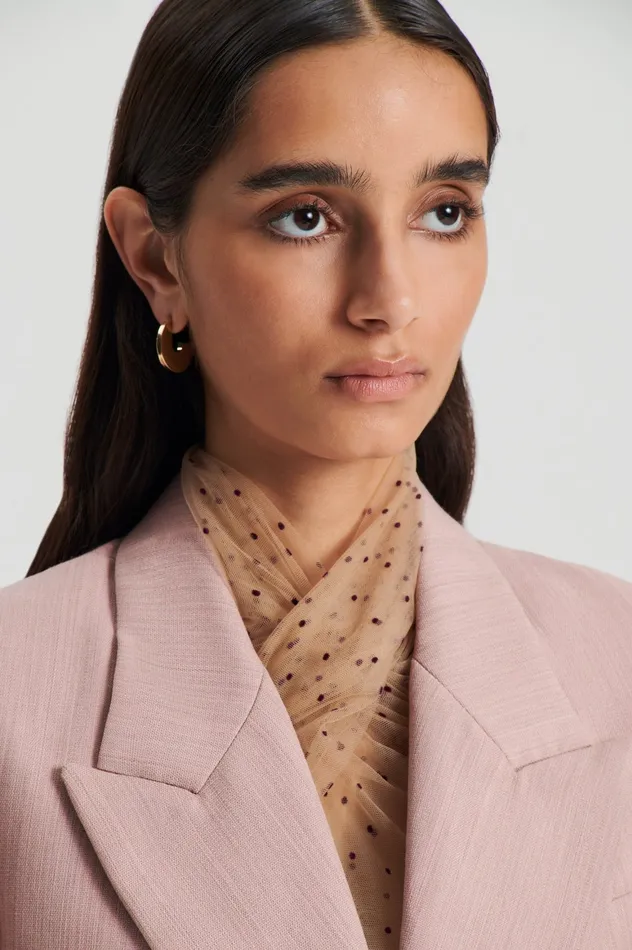 TAILORED DOUBLE POCKET JACKET PINK Women Jackets Scanlan Theodore TAILORED DOUBLE POCKET JACKET PINK Women Jackets Scanlan Theodore