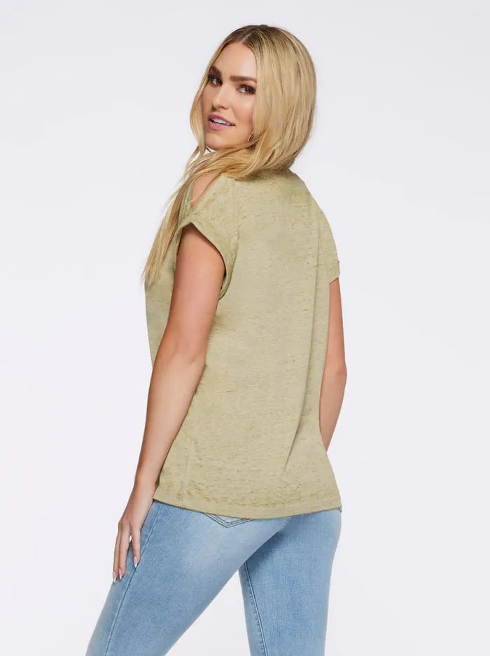 Tees Clothing Jessica Simpson Amory Tee In Boa