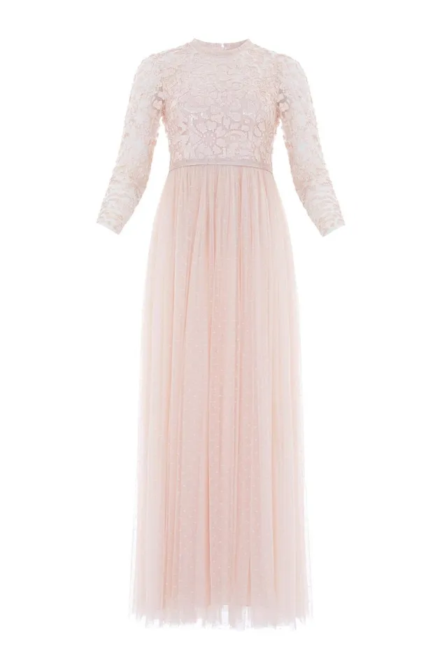 Tempest Bodice Gown Pink Women Needle and Thread Dresses