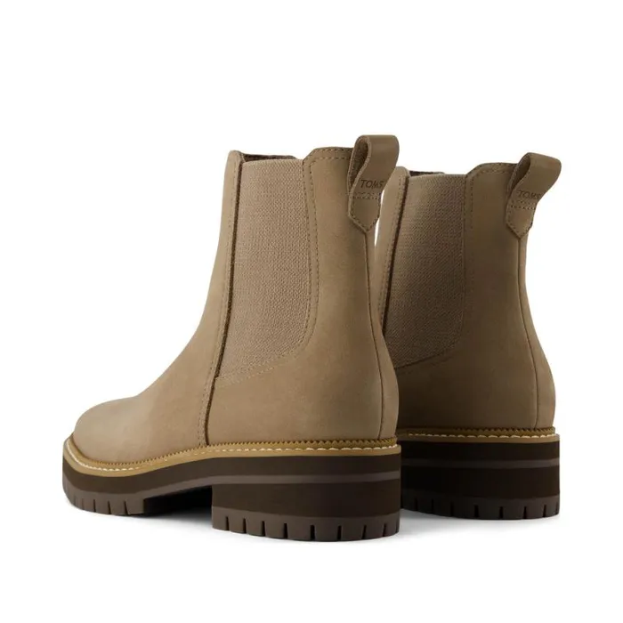 Toms Boots and Booties Bennet Boot Water Resistant Dune Nubuck Leather 8211 Women Toms Boots and Booties Bennet Boot Water Resistant Dune Nubuck Leather 8211 Women