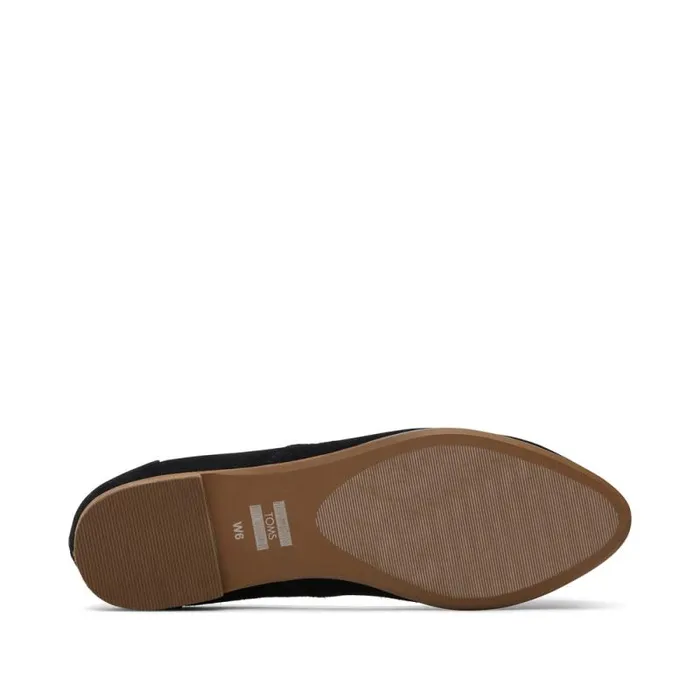 Toms Flats and Loafers Jutti Neat Flat Black Suede 8211 Women Toms Flats and Loafers Jutti Neat Flat Black Suede 8211 Women