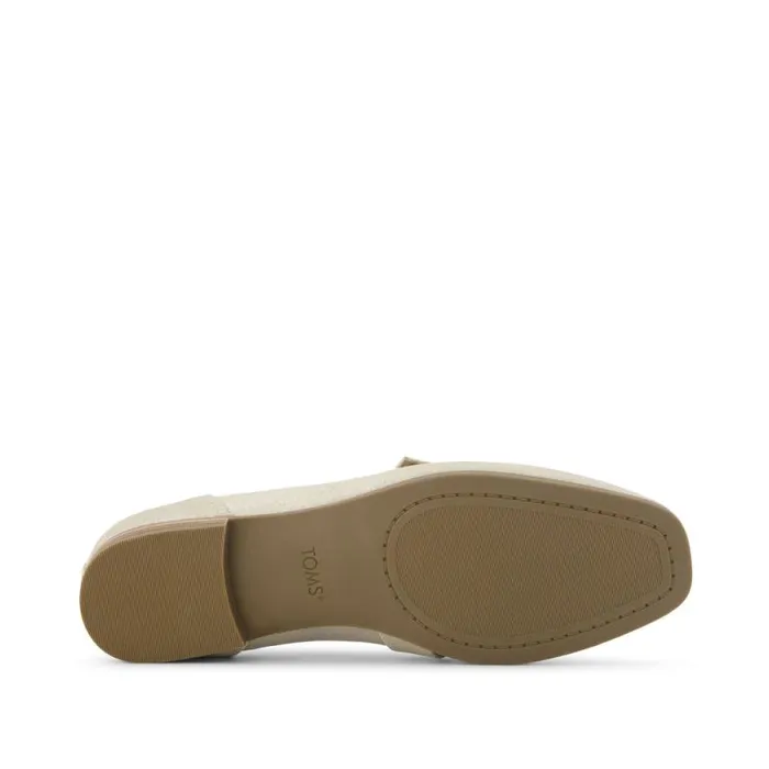 Toms Flats and Loafers Lynette Loafer Champagne Metallic Suede 8211 Women Toms Flats and Loafers Lynette Loafer Champagne Metallic Suede 8211 Women