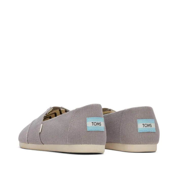 Toms Slip Ons Alpargata Morning Dove Heritage Canvas 8211 Women Toms Slip Ons Alpargata Morning Dove Heritage Canvas 8211 Women