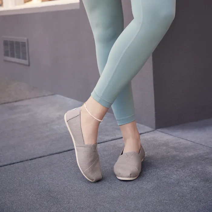 Toms Slip Ons Alpargata Morning Dove Heritage Canvas 8211 Women Toms Slip Ons Alpargata Morning Dove Heritage Canvas 8211 Women