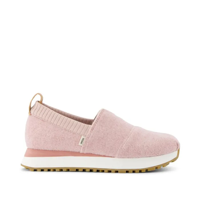 Toms Slip Ons Resident 20 Sneaker Ballet Pink Felt 8211 Women