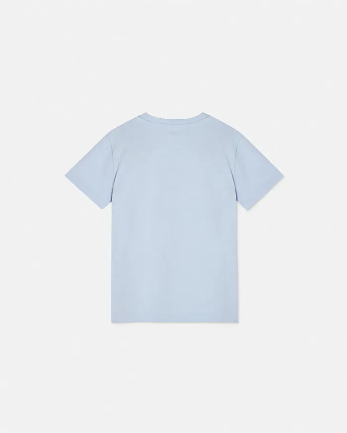 Versace Shirts and Tshirts Kids 90s Vintage Logo TShirt Light Blue