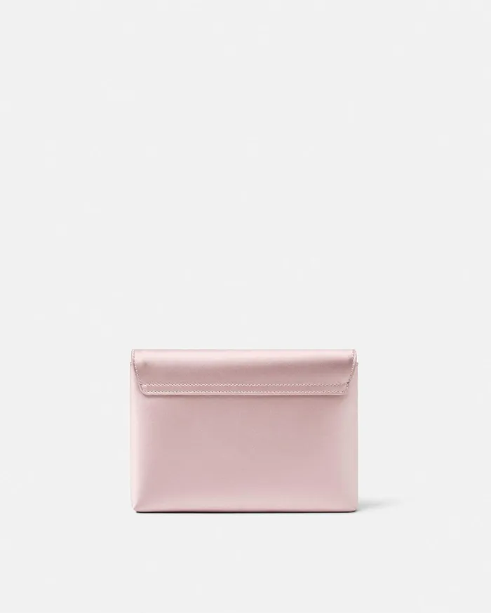 Versace Shoulder and Crossbody Women La Medusa Envelope Clutch Light Pink