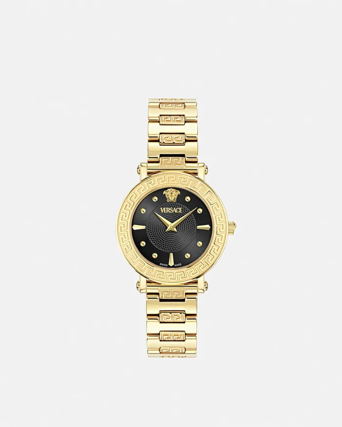Versace Watches Women Greca Sphere Watch Gold