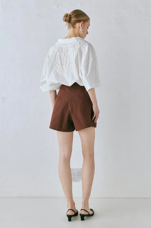 VRG GRL Cove Skort Chocolate Women Skorts VRG GRL Cove Skort Chocolate Women Skorts