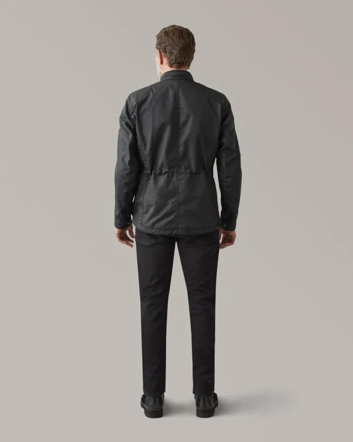Waxed Jackets Men Belstaff Waymaster Motorcycle Waxed Cotton Jacket Black Waxed Jackets Men Belstaff Waymaster Motorcycle Waxed Cotton Jacket Black