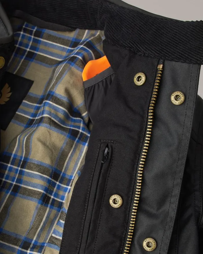 Waxed Jackets Men Belstaff Waymaster Motorcycle Waxed Cotton Jacket Black Waxed Jackets Men Belstaff Waymaster Motorcycle Waxed Cotton Jacket Black