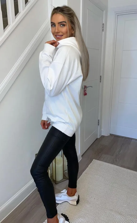 White 039Perfume039 Icon Hoodie Women Missfiga Tops White 039Perfume039 Icon Hoodie Women Missfiga Tops