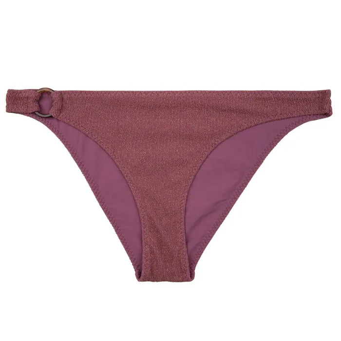 Women Bikini Bottoms Love Stories Coral Bikini Bottom Purple