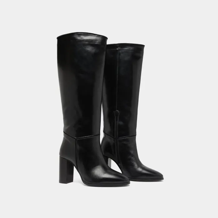 Women Boots Black JONAK Boots Thighhigh Boots