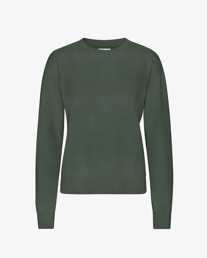 Women Crewneck Sweatshirts Colorfulstandard Women Classic Organic Crew 8211 Midnight Forest