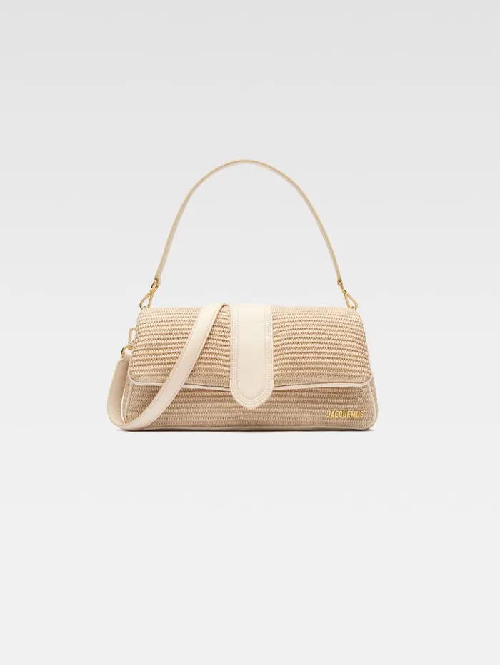 Women Crossbody and Handbags JACQUEMUS The Bambimou Natural Ivory