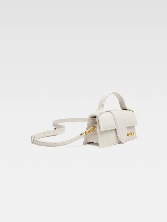 Women Crossbody and Handbags JACQUEMUS The Bambino Light Greige Women Crossbody and Handbags JACQUEMUS The Bambino Light Greige