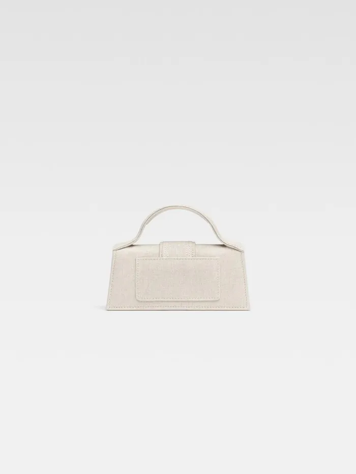 Women Crossbody and Handbags JACQUEMUS The Bambino Light Greige Women Crossbody and Handbags JACQUEMUS The Bambino Light Greige