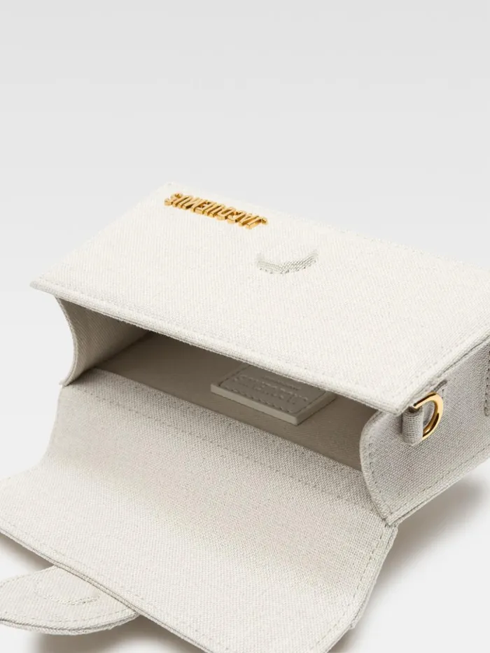 Women Crossbody and Handbags JACQUEMUS The Bambino Light Greige Women Crossbody and Handbags JACQUEMUS The Bambino Light Greige
