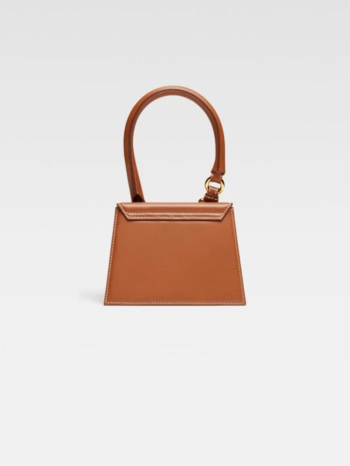 Women Crossbody and Handbags JACQUEMUS The Medium Chiquito With Buckle Light Brown Women Crossbody and Handbags JACQUEMUS The Medium Chiquito With Buckle Light Brown