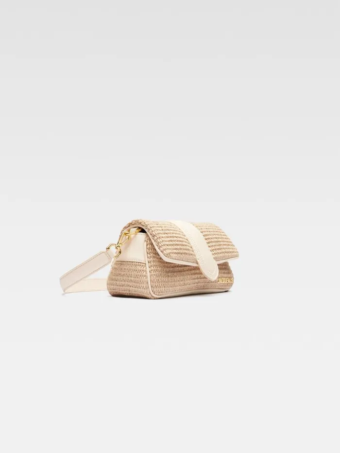 Women Crossbody and Handbags JACQUEMUS The Small Bambimou Natural Ivory