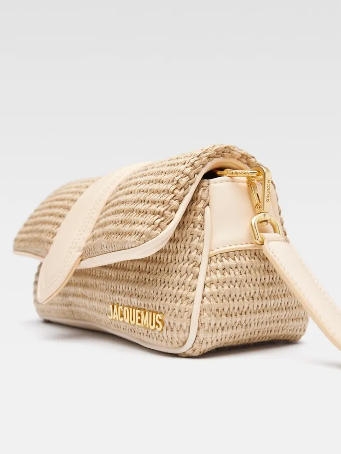 Women Crossbody and Handbags JACQUEMUS The Small Bambimou Natural Ivory