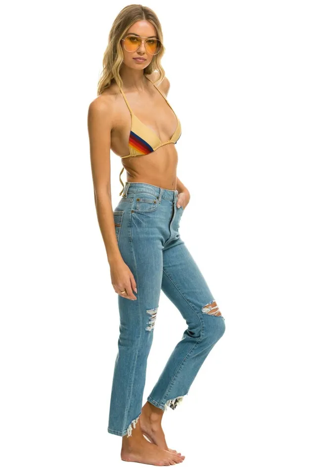 Women Denim Aviator Nation HIGH RISE SLIM BOOT JEAN 8211 VINTAGE Women Denim Aviator Nation HIGH RISE SLIM BOOT JEAN 8211 VINTAGE