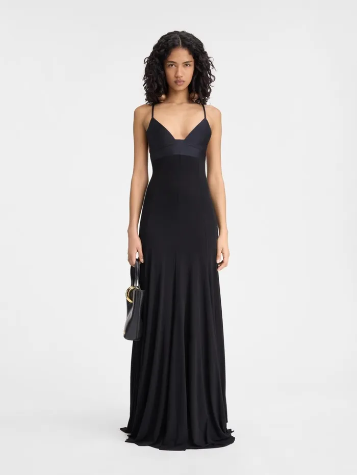 Women Dresses and Skirts JACQUEMUS The Spallina Dress Black
