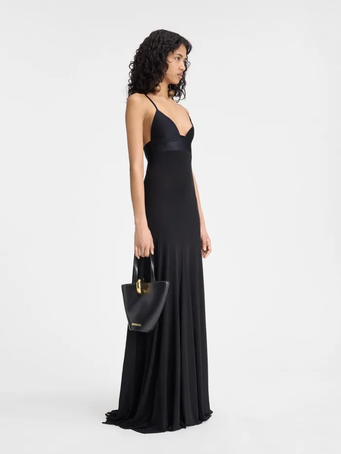 Women Dresses and Skirts JACQUEMUS The Spallina Dress Black
