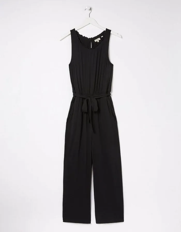 Women FatFace Women039s Sale Haylie Jersey Jumpsuit Black
