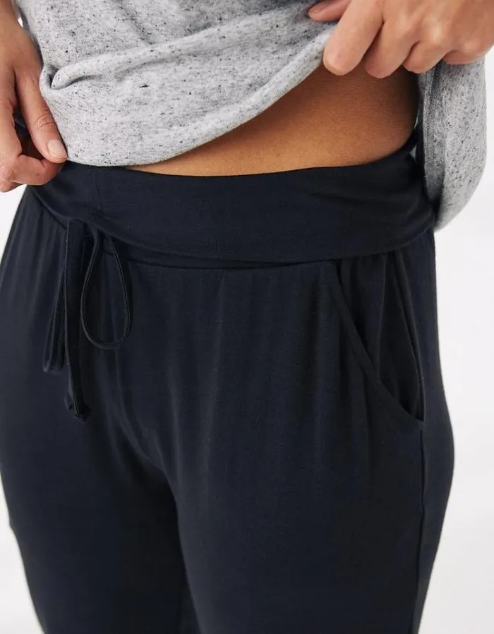 Women FatFace Women039s Sale Laura Lounge Pants Black