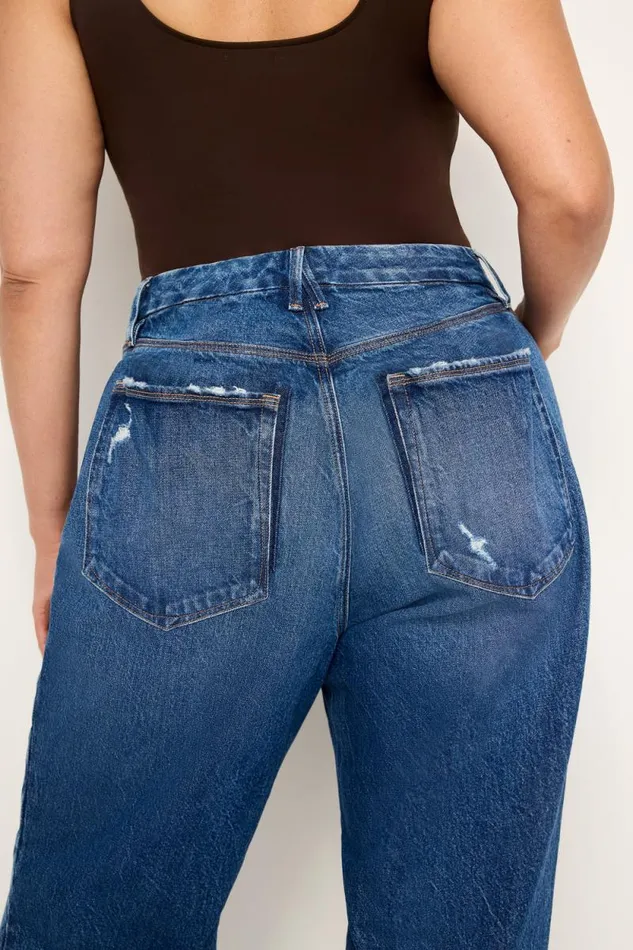 Women GOOD AMERICAN Jeans GOOD 90S RELAXEDJEANS Indigo713