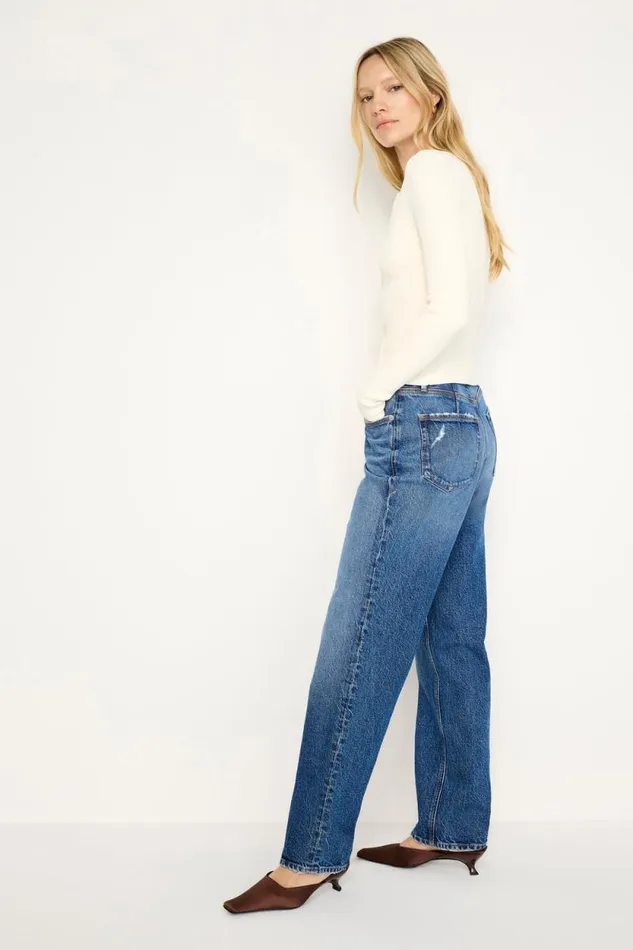 Women GOOD AMERICAN Jeans GOOD 90S RELAXEDJEANS Indigo713