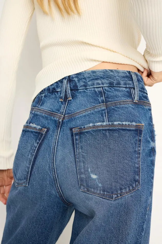 Women GOOD AMERICAN Jeans GOOD 90S RELAXEDJEANS Indigo713