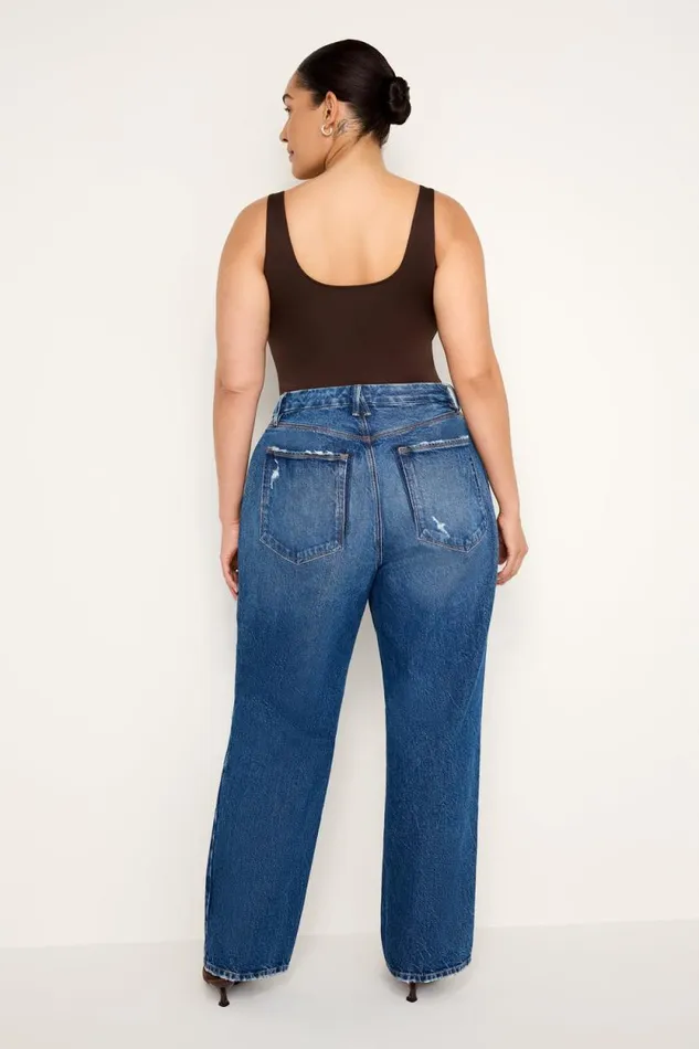 Women GOOD AMERICAN Jeans GOOD 90S RELAXEDJEANS Indigo713