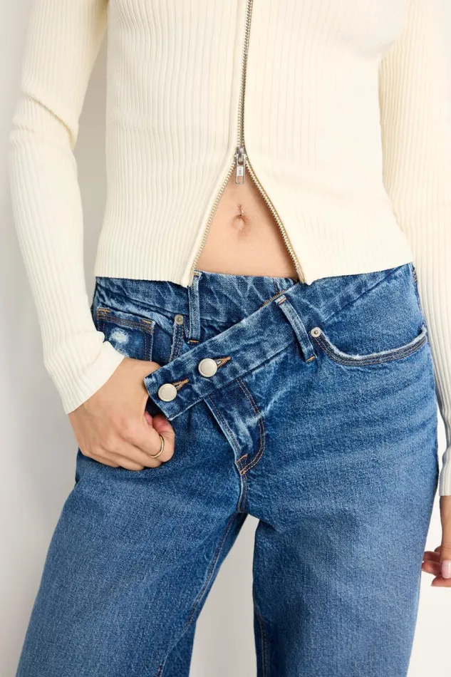 Women GOOD AMERICAN Jeans GOOD 90S RELAXEDJEANS Indigo713