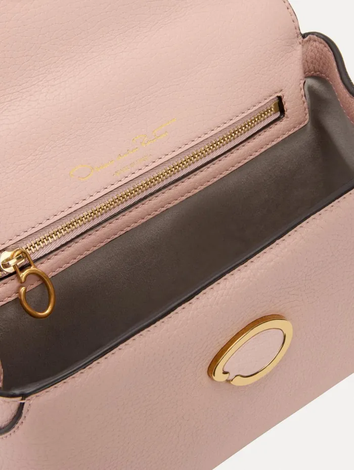 Women Handbags Oscar De La Renta The Mini Poppy Blush Women Handbags Oscar De La Renta The Mini Poppy Blush