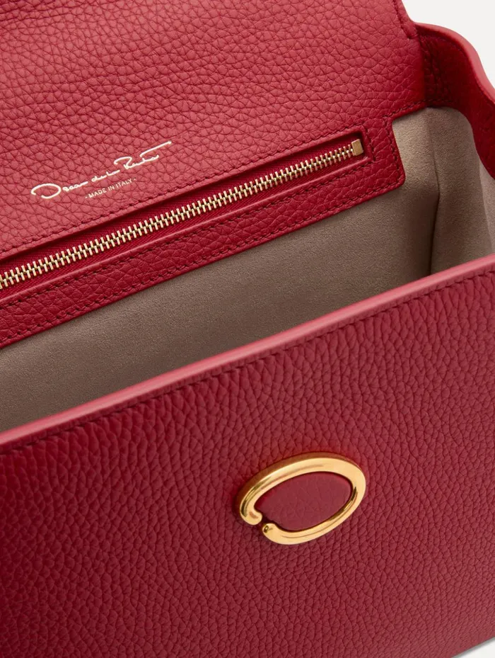 Women Handbags Oscar De La Renta The Poppy Scarlet Women Handbags Oscar De La Renta The Poppy Scarlet