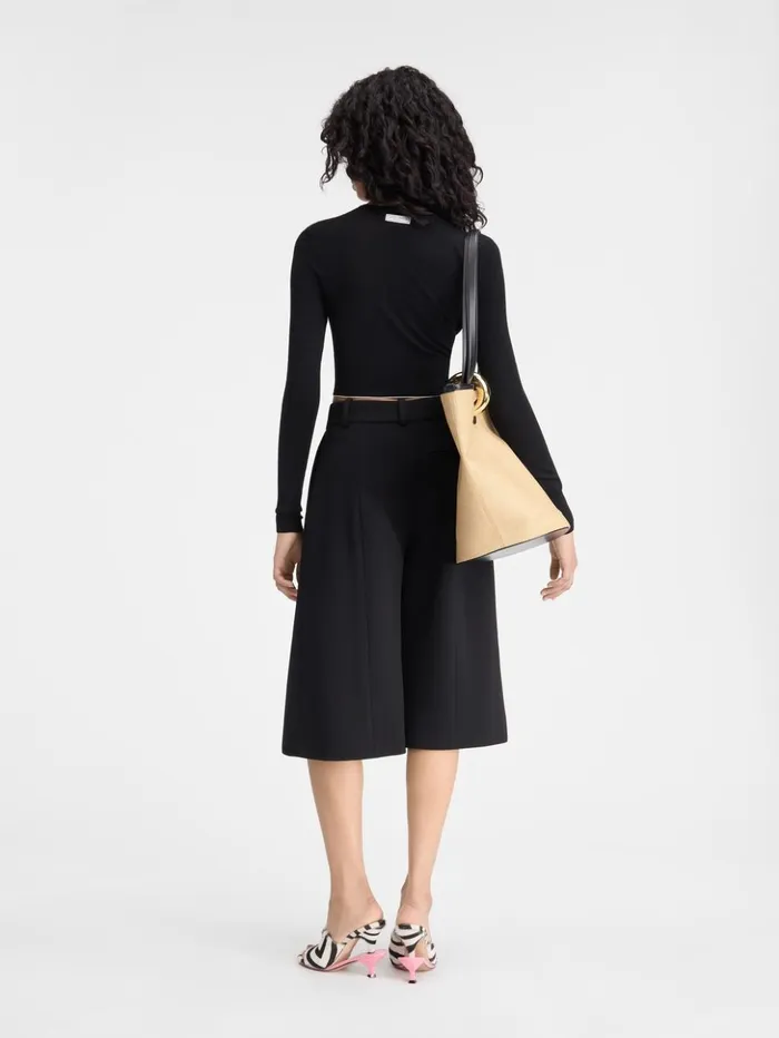 Women Knits JACQUEMUS The Spiaggia Cardigan Black Women Knits JACQUEMUS The Spiaggia Cardigan Black