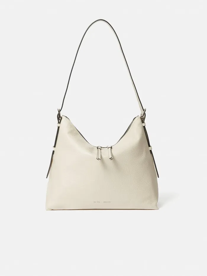 Women Large Trafalgar Shoulder Bag White Jigsaw Bags