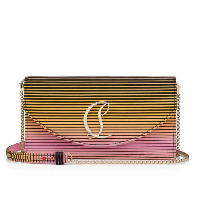Women Loubi54 Clutch 8211 Aftersun Printed Crepe Satin 8211 Multicolor Christian Louboutin Clutches and Evening Bags Women Loubi54 Clutch 8211 Aftersun Printed Crepe Satin 8211 Multicolor Christian Louboutin Clutches and Evening Bags