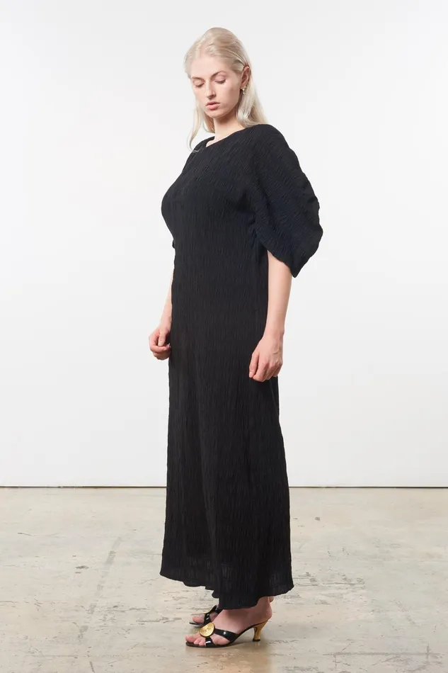 Women Mara Hoffman Dresses Extended Aranza Dress Black
