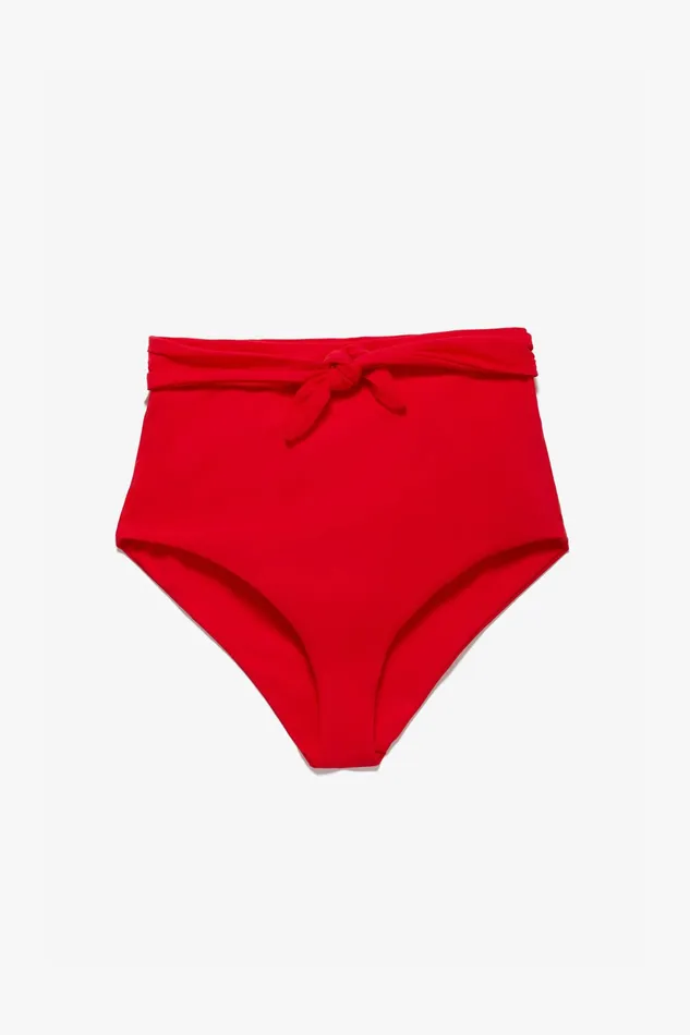 Women Mara Hoffman Extended Sizes Extended Jay Bikini Bottom Red Women Mara Hoffman Extended Sizes Extended Jay Bikini Bottom Red
