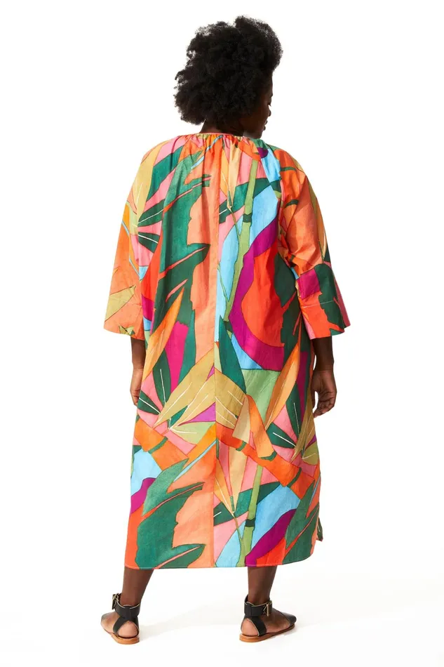 Women Mara Hoffman Extended Sizes Extended Luz Coverup Print Women Mara Hoffman Extended Sizes Extended Luz Coverup Print