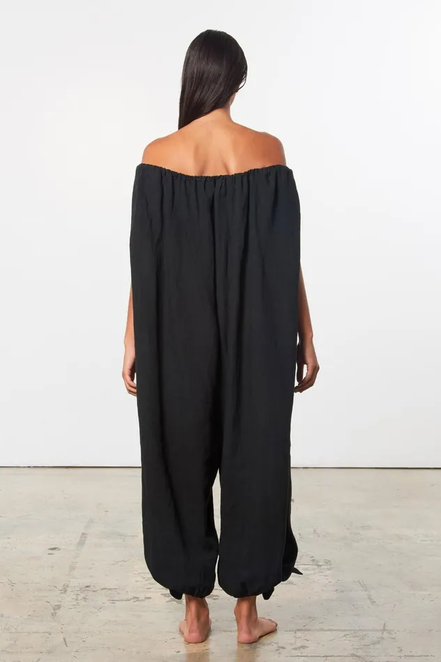 Women Mara Hoffman Jumpsuits and Rompers Fifi Jumpsuit Black Women Mara Hoffman Jumpsuits and Rompers Fifi Jumpsuit Black