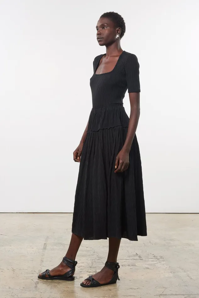 Women Mara Hoffman Skirts Alejandra Skirt Black